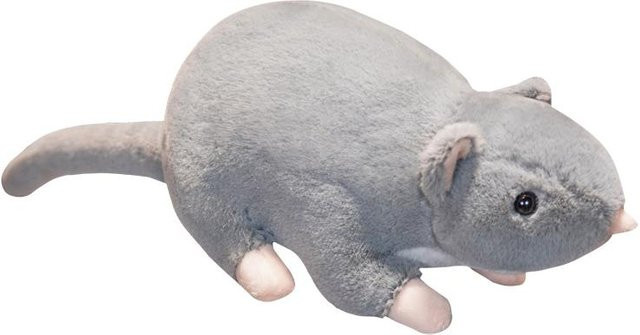 Wucifang Bags Maus Plüschtier, graue Stofftier Puppe, 100cm - Bild 1