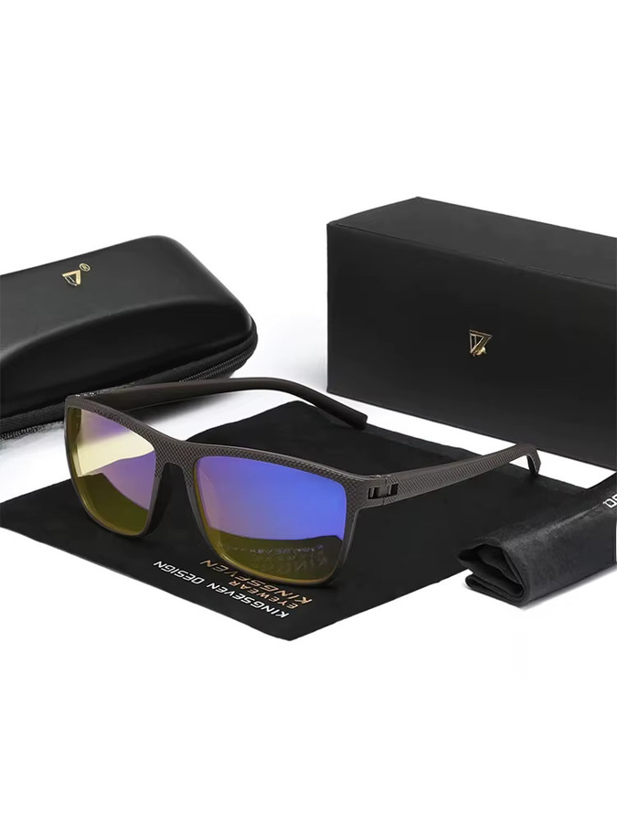 Kingseven Korrektionsbrille, Vollrand, transparent, Kunststoff, Unisex, Blaulichtfilter - Bild 4