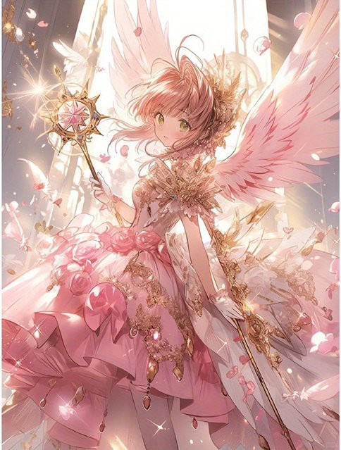 KAYOU Magic Card Girl Puzzle, 500 Teile - Bild 1