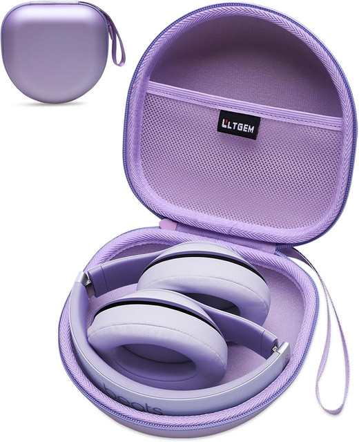 LTGEM Kopfhörerhülle in Lila für Noise Cancelling Over-Ear-Kopfhörer von BERIBES, TOZO, Soundcore Anker und JBL - Bild 1