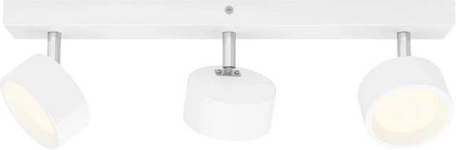 Philips Bracia Spotleuchte 3-flammig in Weiß mit verstellbaren LED-Leuchten für Wohnzimmer, Flur und Küche - Bild 1
