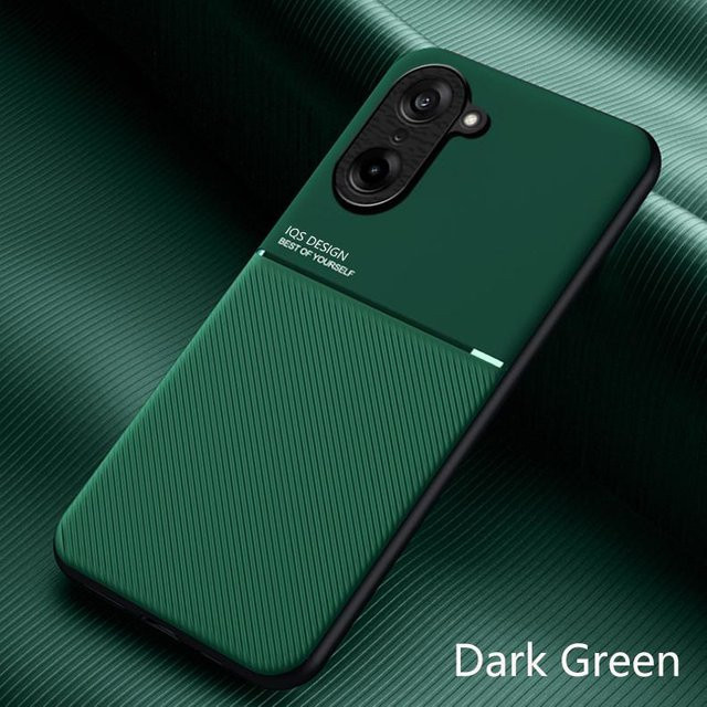 Robuste und rutschfeste Schutzhülle für OnePlus Nord CE in Schwarz mit integriertem magnetischem Saugnapfhalter - Bild 1