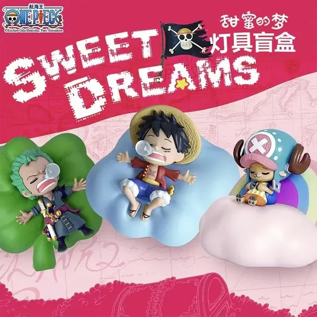 Bandai One Piece Sweet Dream Night Light Series, Action Figur, Ruffy Zorro, adults - Bild 1