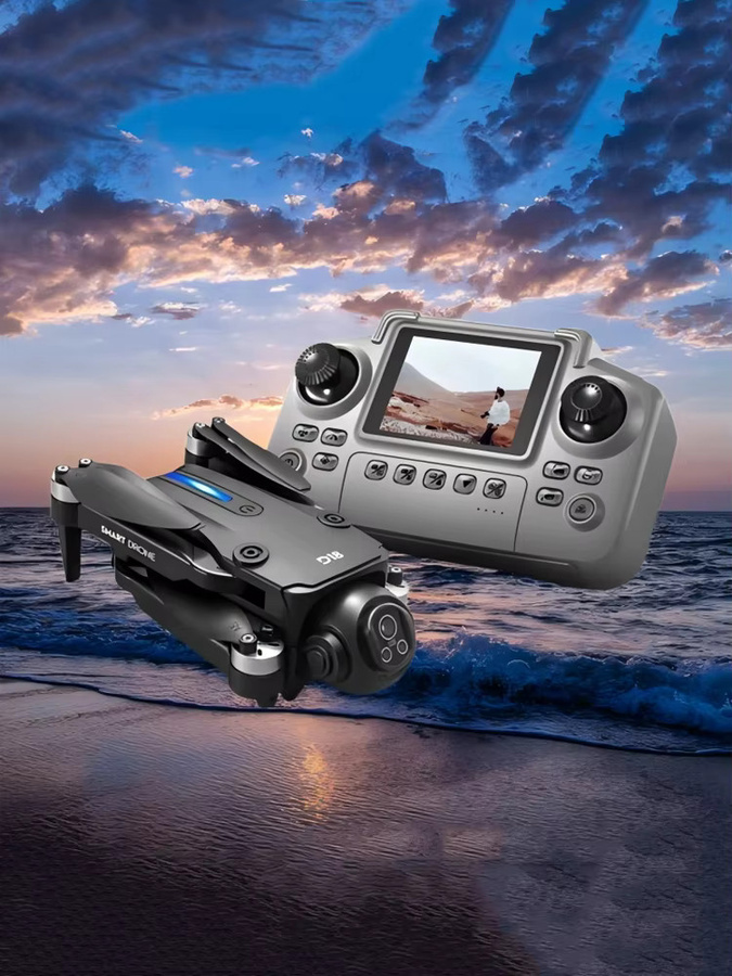 Lenovo D18 Drohne mit 8K Luftbild-HD Doppelkamera, intelligente Hindernisvermeidung, bürstenloser Antrieb und GPS-Rückkehrfunktion inklusive Bildschirm-Fernbedienung - Bild 6