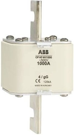 ABB NH-Sicherung 1000A 500V Sicherungsgröße 1X - Bild 1