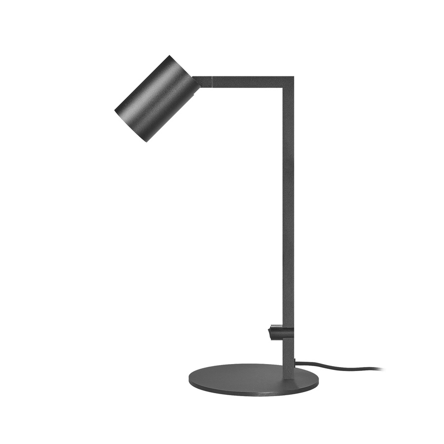 Luxvenum Tischleuchte SIGNATURE in Schwarz Matt mit Milchglas und LED-Leuchtmittel (7W, 93 CRI, 120°) - Bild 1