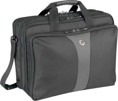 Wenger Notebooktasche Legacy 17 für Laptops bis 43,2 cm, Schwarz-Grau - Bild 2