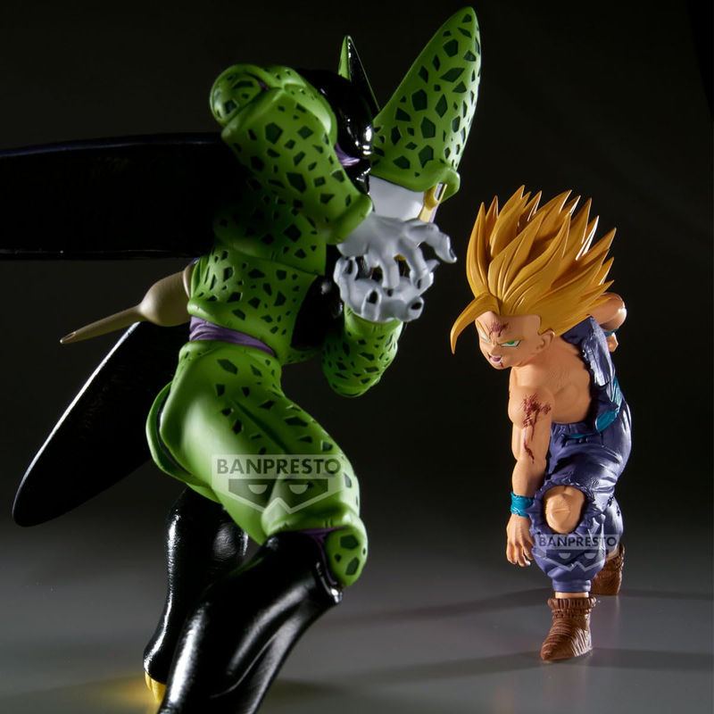 Banpresto Dragon Ball Z Cell Super Saiyan Son Matchmaker Figur in Mehrfarbig - Bild 3