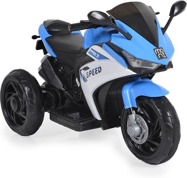 Moni Hurricane Elektromotorrad mit Musikfunktion blau ab 3 Jahren - Bild 1