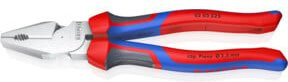 Knipex Kraft-Kombizange mit Comfort-Griffen verchromt, mehrfarbig, Länge: 225 mm - Bild 1