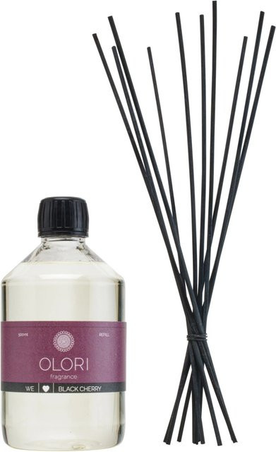 Olori Raumduft Black Cherry Reed Diffuser, fruchtig, 500 ml - Bild 1