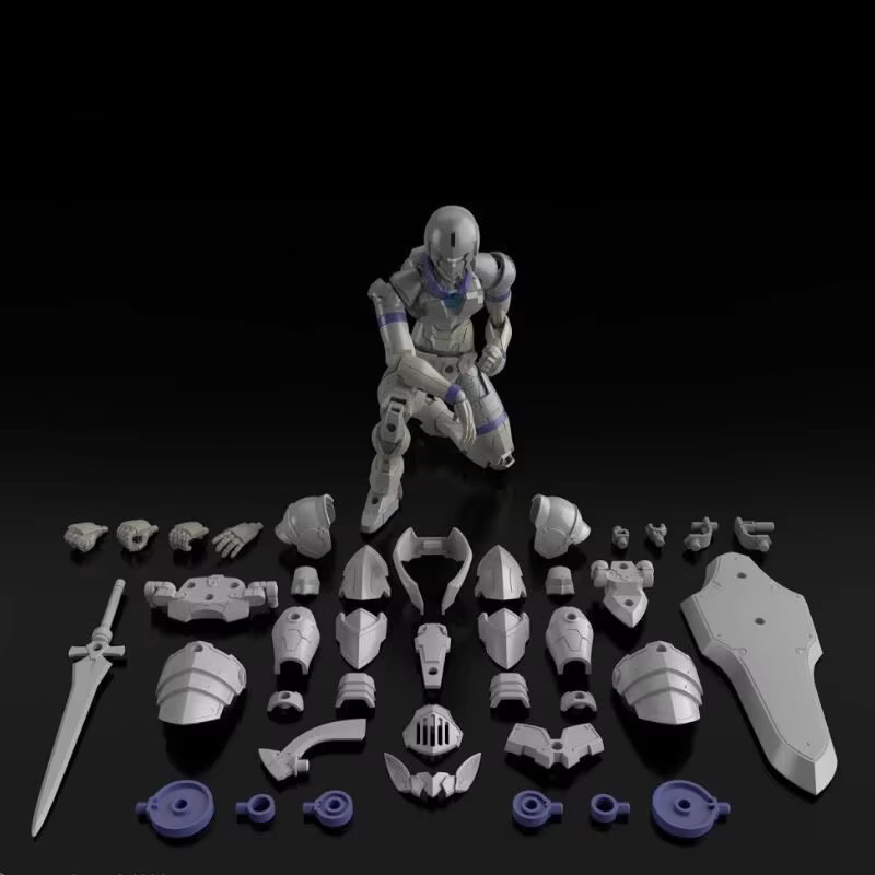 Yulongfang Libel Knight, Modellbausatz, Fantasy-Serie, Weiß, Basis-Upgrade-Version - Bild 2