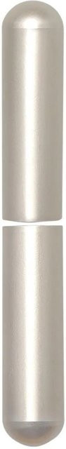 SFS Zierhülse für Einbohrbänder aus Aluminium, vernickelt matt, Durchmesser: 15 mm, Bandhöhe: 92 mm - Bild 1