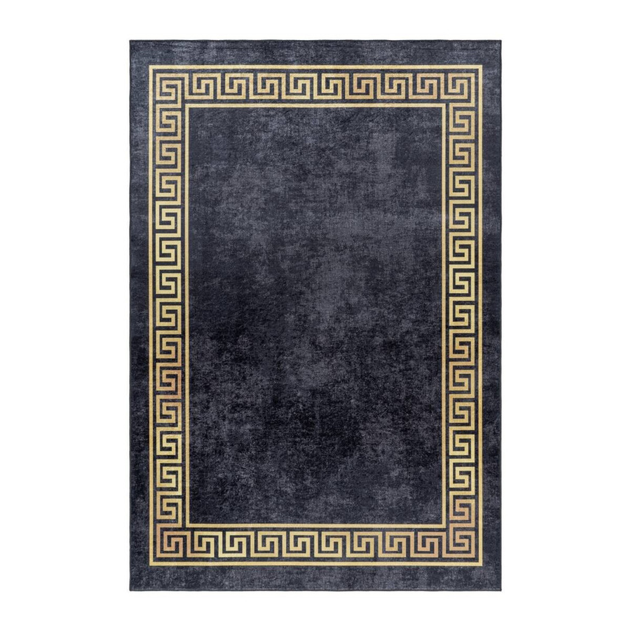 Ayyildiz Teppich FIESTA Modern in Schwarz mit Mäander-Muster, Breite: 160 cm, Länge: 230 cm - Bild 6