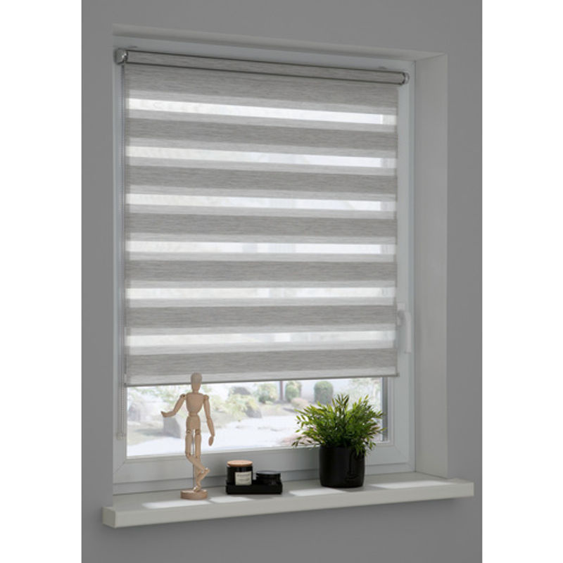 Schöner Wohnen Kollektion Doppelrollo Tilda Day & Night, Anthrazit, B: 80 cm, H: 210 cm - Bild 2