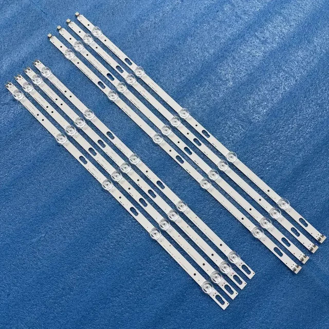 LED-Streifen für Samsung TV Modelle GU55AU7199U GU55TU7079U UE55TU8000U UE55AU7002 UE55AU7002U UE55TU7125K UE55TU7022K Ersatz-Backlight BN96-51424A 51425A in Weiß - Bild 1
