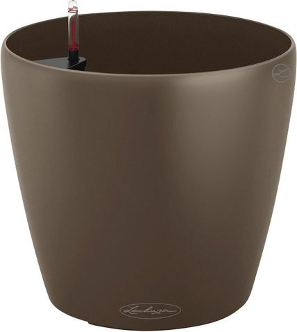 LECHUZA Pflanzgefäß Classico Color in Muskatbraun, Durchmesser: 22 cm, Höhe: 20,5 cm - Bild 1