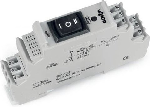 WAGO Relaisbaustein 789-324 Grau 10er Pack - Bild 1