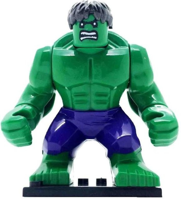 Superheld Mini Bausteine Set Hulk Spider Man Iron Man Action Puppe 3-6J - Bild 1