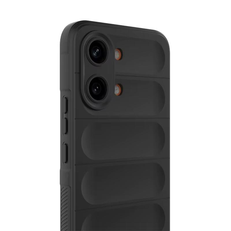 Stoßfeste Silikon Schutzhülle für Xiaomi POCO X8 Pro Max in Schwarz und Weiß - Bild 3
