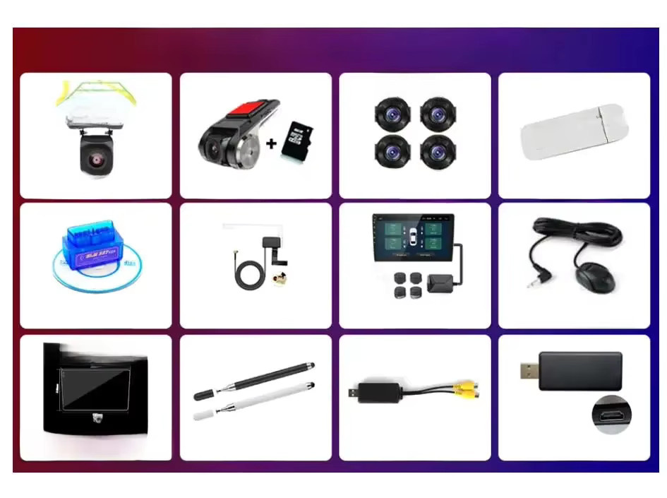 RSNAVI Android Multimedia Player für Auto mit HDMI, 4G und 360 Kamera in Schwarz - Bild 2