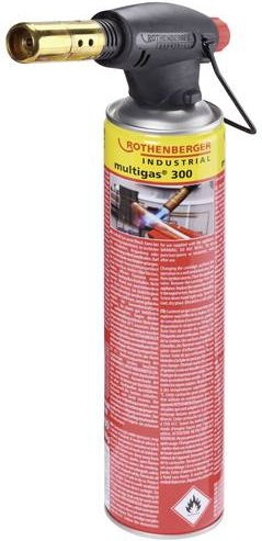 Rothenberger Industrial ROFIRE Gaslötkolben mit Piezozünder bis 750°C, Mehrfarbig - Bild 1