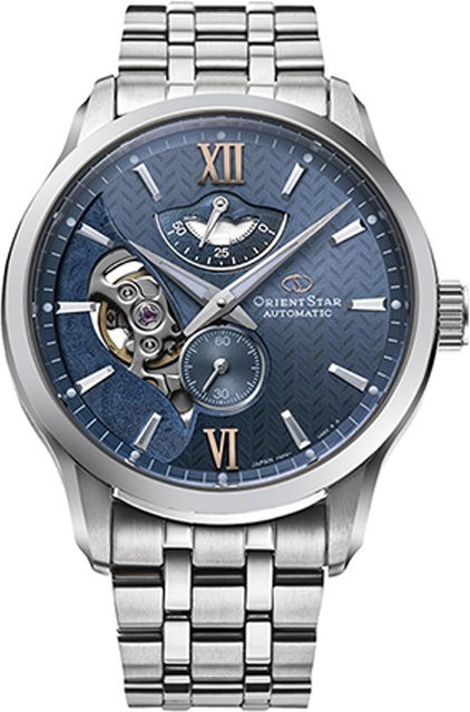 Orient Star Armbanduhr Automatik, Edelstahl, Blau, 41 mm, Herren - Bild 1
