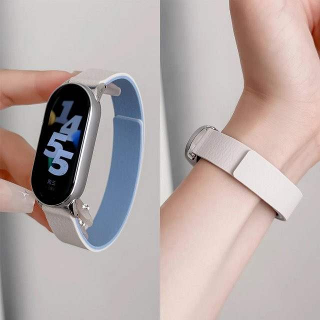 SNQP Uhrenarmband Silikon, Weiß, Unisex - Bild 1