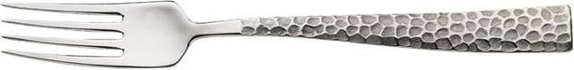 Pintinox Tafelgabel Palace Martellato gehämmert, silber, 12er Pack, Länge: 21 cm - Bild 1