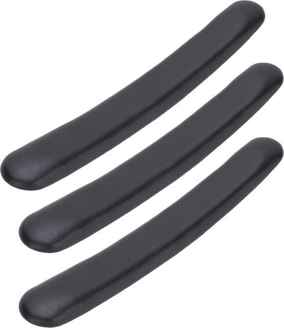 OutsideWorld Stirnbandbezug aus Proteinleder für Barracuda X Kabelloses Bluetooth Headset, Farbe: Schwarz - Bild 1