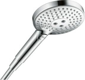 Hansgrohe Axor Handbrause EcoSmart in Chrom mit 3 Strahlarten und Anti-Kalk-Funktion, Durchmesser: 12 cm - Bild 1