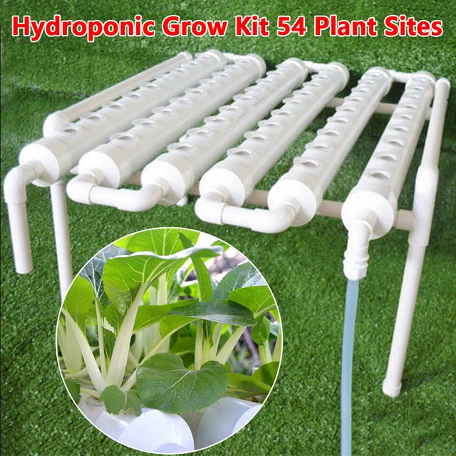 Bymaocar Hydroponic Grow Kit 3-lagiges Pflanzenwachstumsset für Gemüse in Weiß - Bild 1