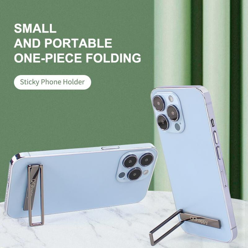 Handy Ring Mini aus Aluminiumlegierung als tragbare Halterung für Smartphone und Tablet in Hellrosa - Bild 4