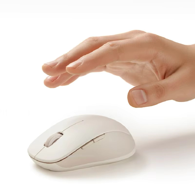 Xiaomi Mi Silent Maus Dual-Mode Kabellos mit Bluetooth und USB-Verbindung, 1300 DPI, Weiß - Bild 2