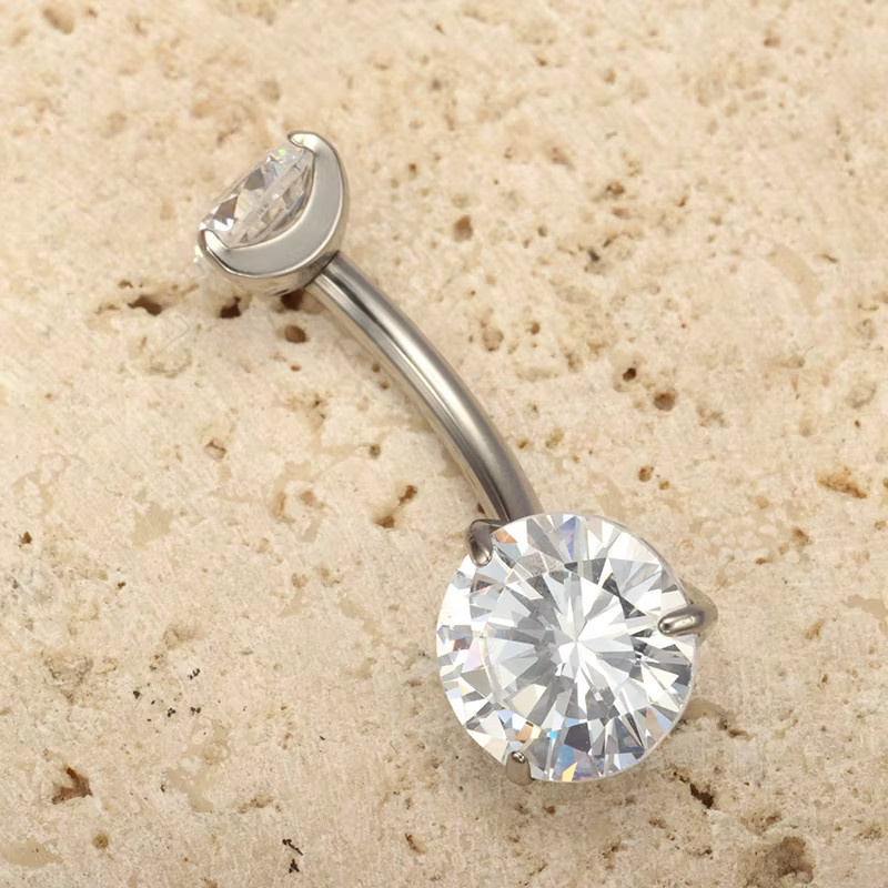 ZOORBODY JEWELRY Bauchnabelpiercing, Titan, Bananendesign, Unisex - Bild 2