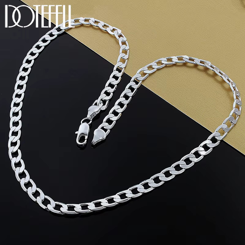 DOTEFFIL Halskette, Silber, Herren, 40-60 cm - Bild 5