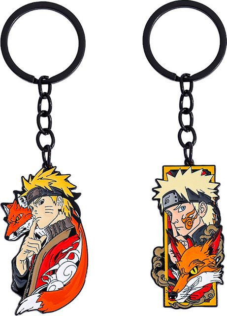 Bandai Schlüsselanhänger Naruto Cartoon Anime, Metall, Unisex - Bild 1