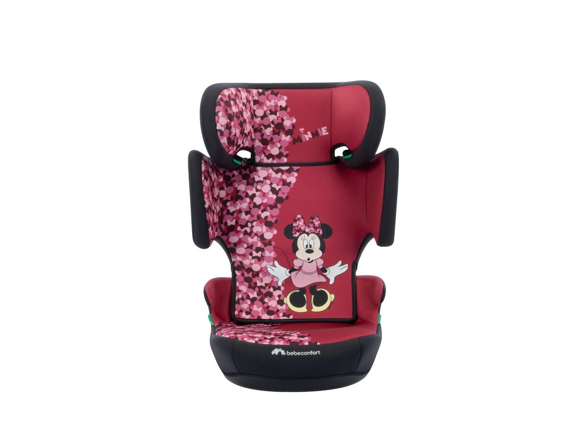 BEBECONFORT Kindersitz Hera i-Safe Disney Minnie Mouse in Pink, Rot und Schwarz, faltbar mit Rückenlehne - Bild 2