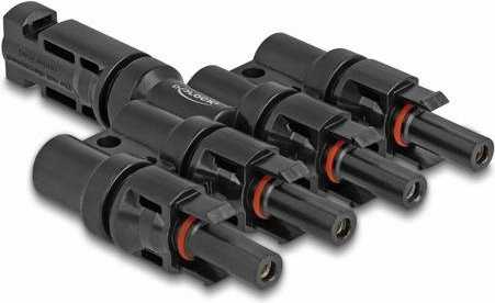 Delock 60026 Solar-Steckverbindung 2.5mm², Schwarz - Bild 1