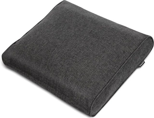 Bomoe Ilano Loungekissen Outdoor Rücken Graphitgrau B: 60 cm, T: 40 cm, H: 15 cm - Bild 1