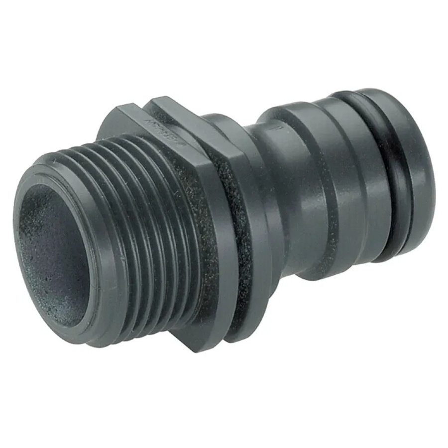 Gardena Profi-System Steckkupplung Tap Connector aus Kunststoff mit 3/4 Zoll Außengewinde - Bild 2