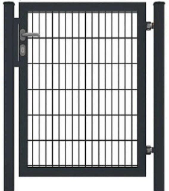 Fa-Bausysteme Gartentor Vollrahmen Anthrazit B: 150 cm, H: 200 cm - Bild 2