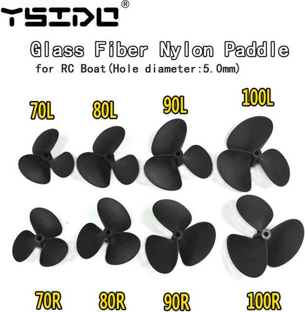 YSIDO Drei Klingen Paddel Propeller, Schwarz, Zubehör - Bild 1