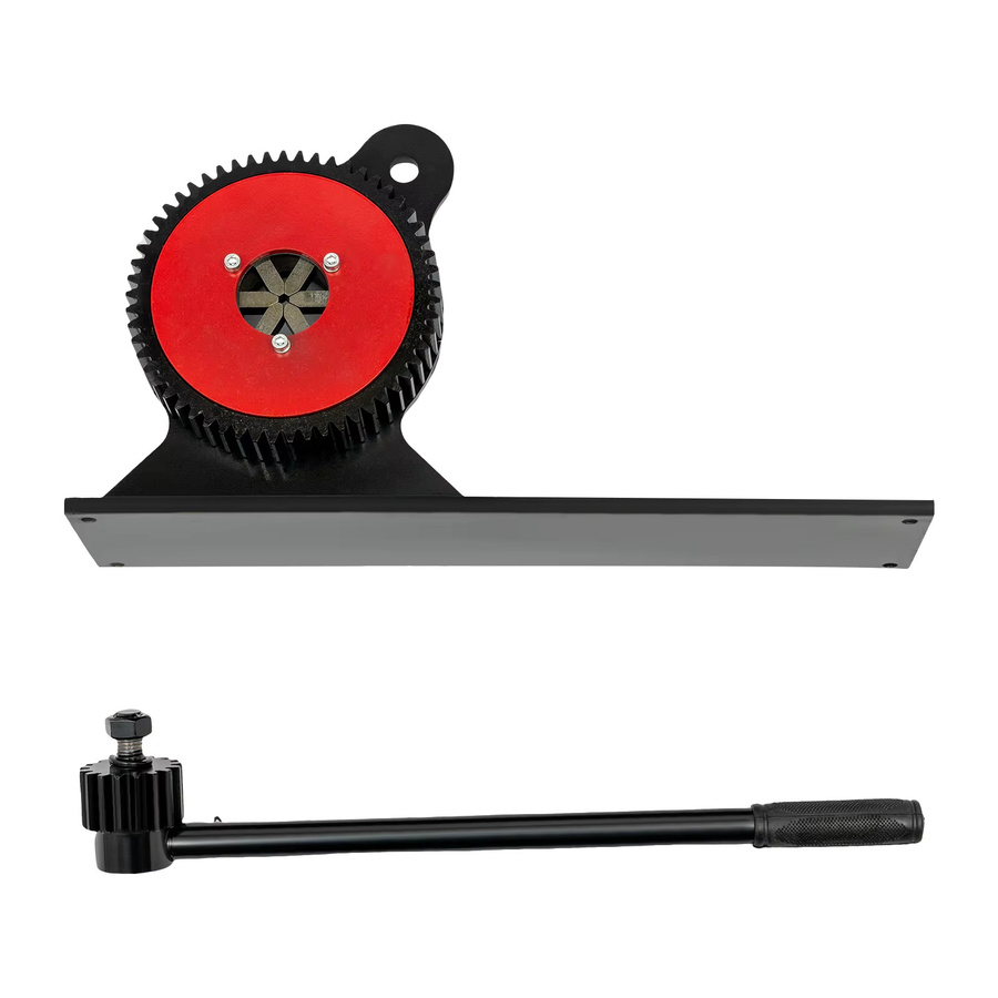 Bymaocar SW-2T Manuelle Rohrpressmaschine in Schwarz, Schlauchpresswerkzeug für 6-32mm mit 6 Pressbacken, passend für PVC-Rohre und 30/60 Pumpen - Bild 7