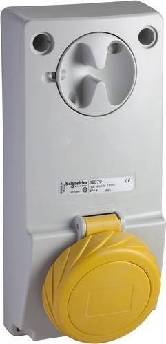 Schneider Electric CEE Anbaudose IP65 grau - Bild 1