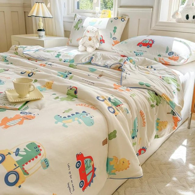 Super Six Sommerquilt aus Mikrofaser in Weiß, B/B: 110 x 150 cm - Bild 1