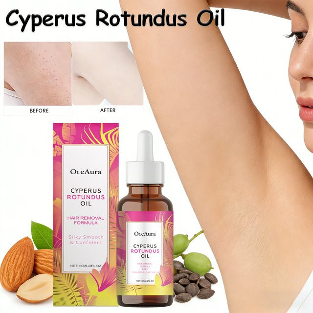 Hoygi Cyperus Rotundus Öl zur Haarentfernung, 60 ml, Unisex - Bild 1