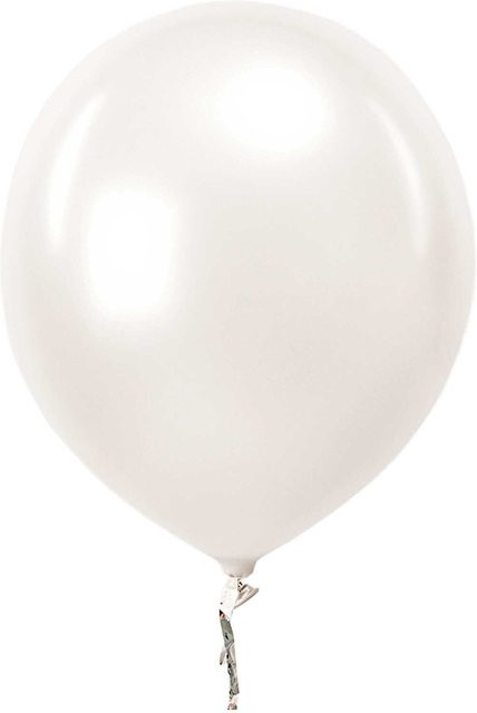 Rico Design Luftballons aus Naturkautschuklatex in Weiß, 12 Stück, Durchmesser: 30 cm - Bild 1