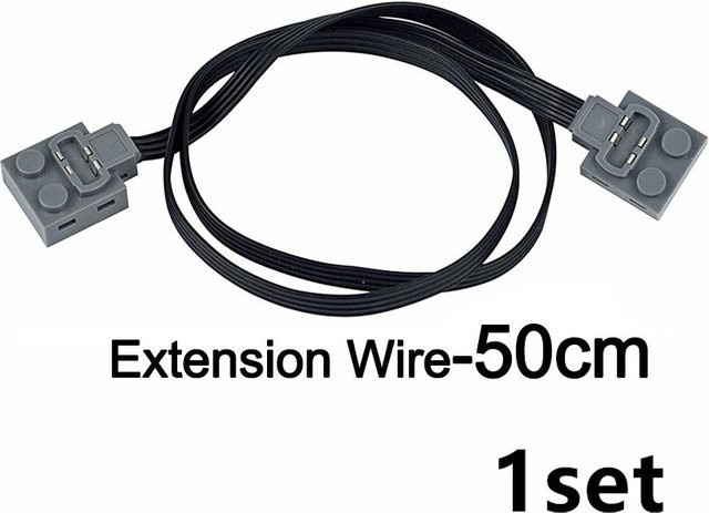 Leduo Motorstecker Technisch Power Function Stein Leitungs-Verlängerungskabel, Zubehör, ab 14 Jahren - Bild 1