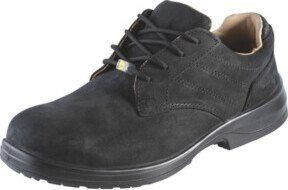 Elten Sicherheitshalbschuh Manager XXB Low ESD S3 aus Leder in Schwarz und Grau, Größe 40 - Bild 3